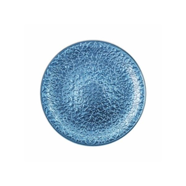 IRENA PLATE SHIRAZ 35CM LIGHT BLUE - Set of 1