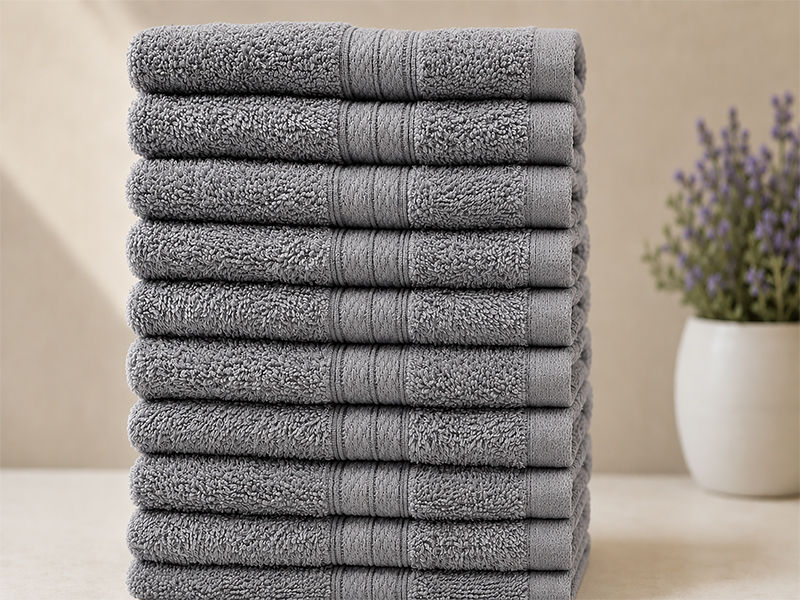 Plush 450GSM 30x50cms Guest Towels - High Rise(10pc pack)