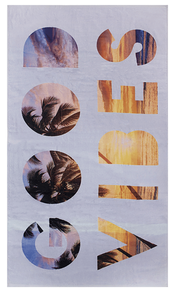Printed Sand Resistant, Soft Touch Towel Design 158 - 090x180cms - 655GMS