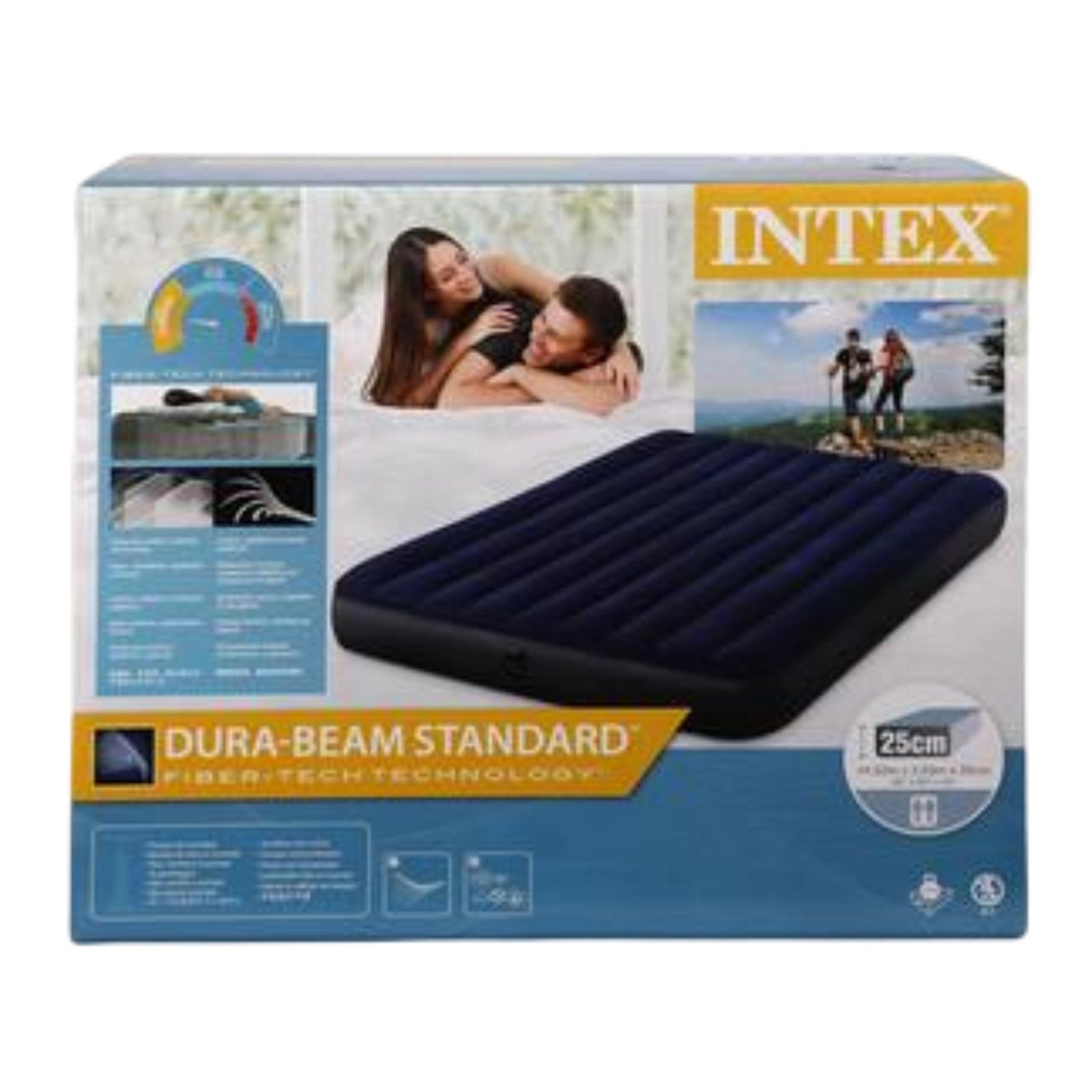 Intex Air-Bed D/Beam-Queen  152X203X25Cm