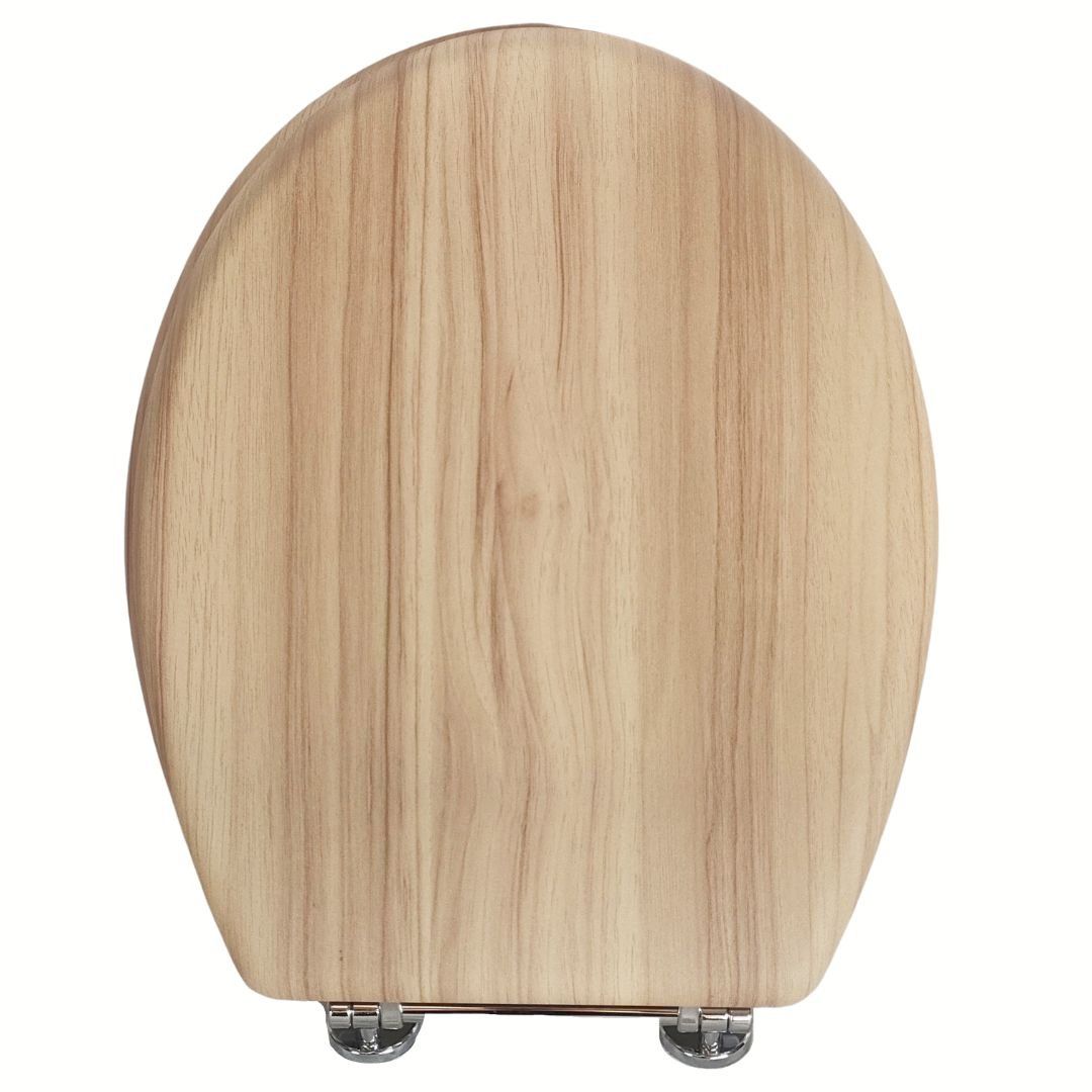 Lifespace Leading Design Premium Wood Toilet Seat Oak LEROY MERLIN