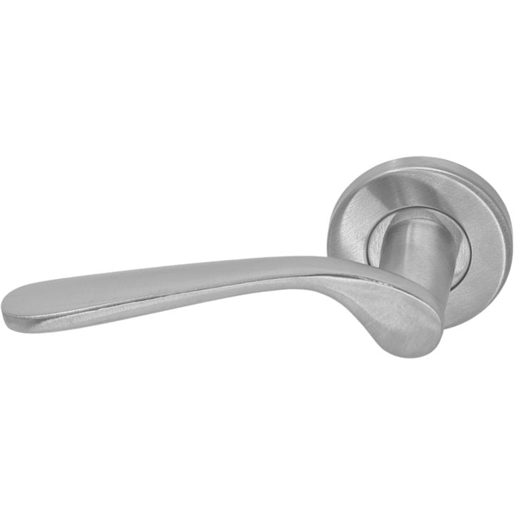 Solid Stainless steel door handle classic design