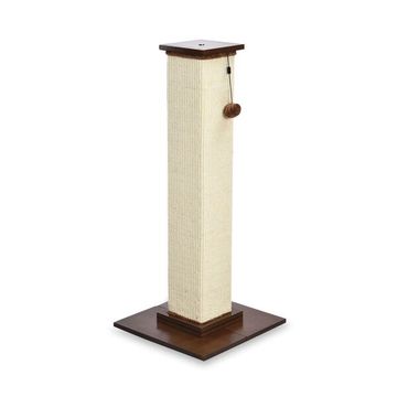 90cm Cat Scratching Post - Sisal Fiber with Wooden Base