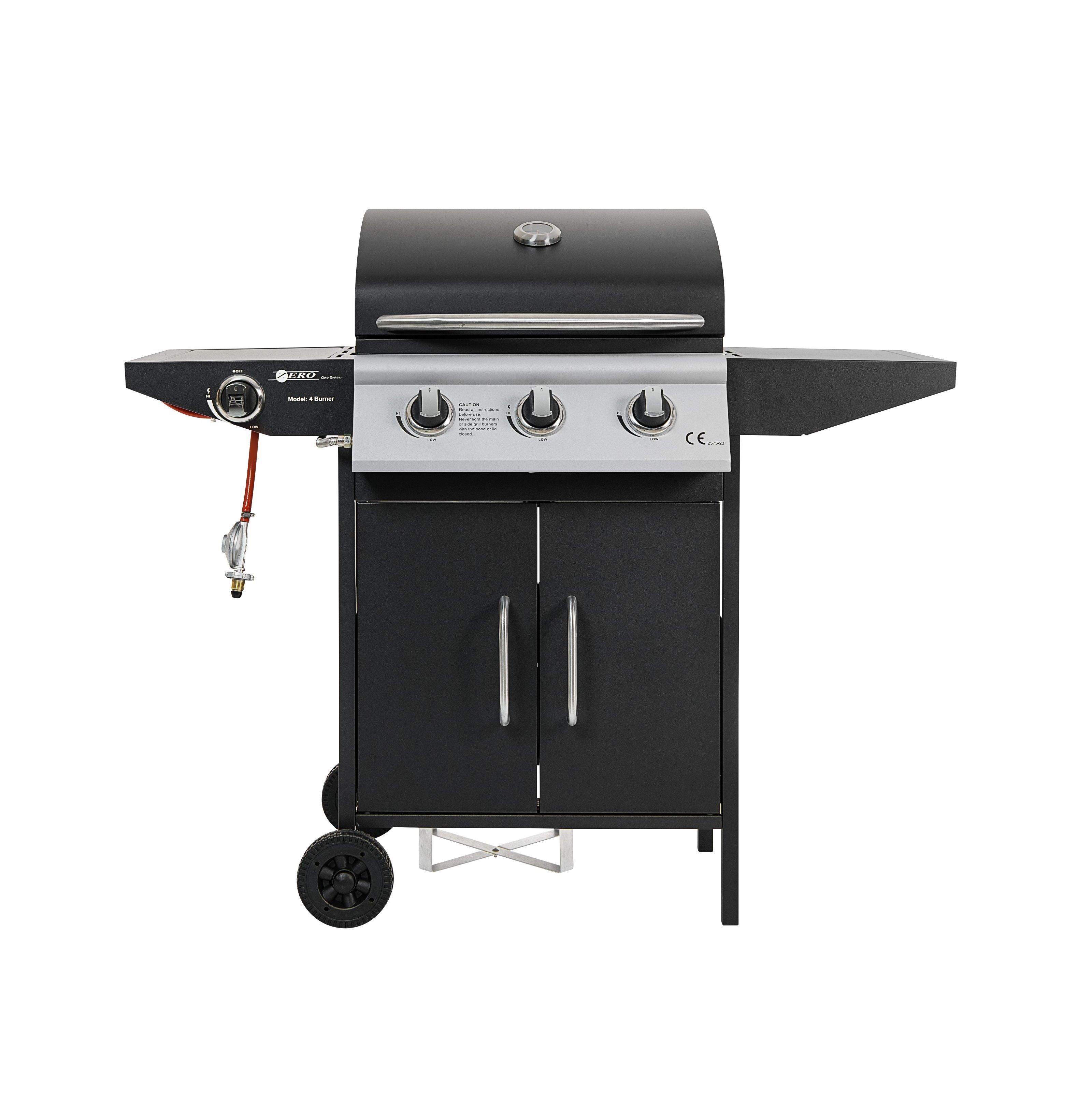 Zero 4 Burner Gas Braai