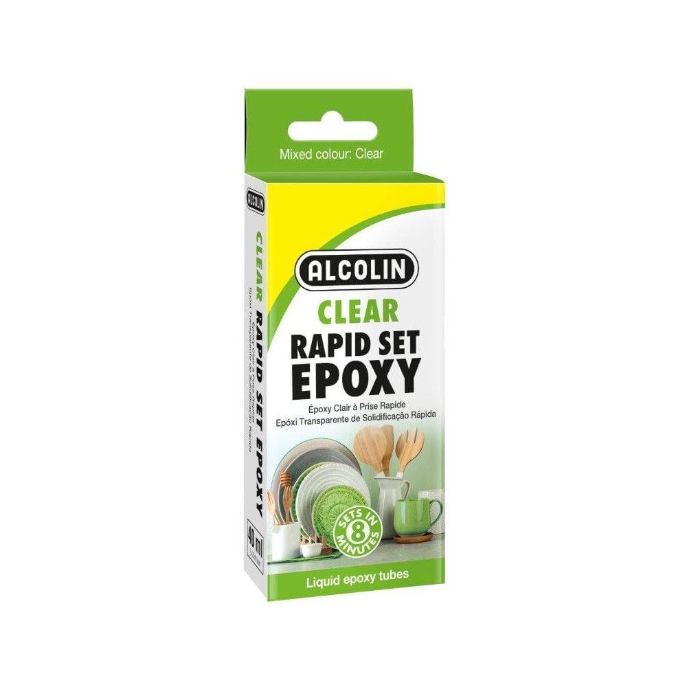 Alcolin Epoxy Liquid Rapid Set 120g Clr