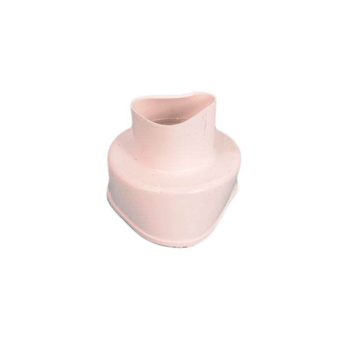 Agrinet Rubber Flush Pipe Connector Cone - White (Pack of 10)