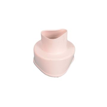 Agrinet Rubber Flush Pipe Connector Cone - White (Pack of 10)