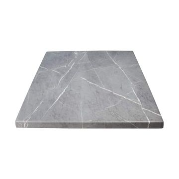 Vividitto - Werzalit Square Cafe Table Top 60cm - Light Emperador
