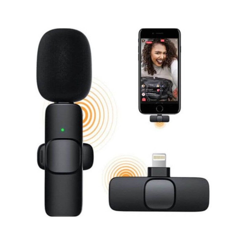 Wireless Lavalier Microphone for IPhone/Ipad