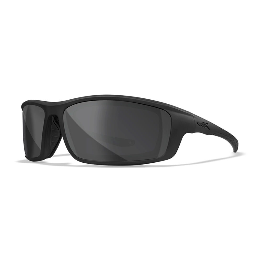 WX Grid Grey Lens Matte Black frame - Wiley X