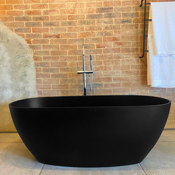 Amor Midnight Quartz Freestanding Bath