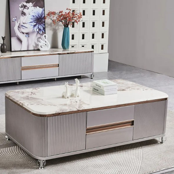 Eleanor Modern Coffee Table with Storage