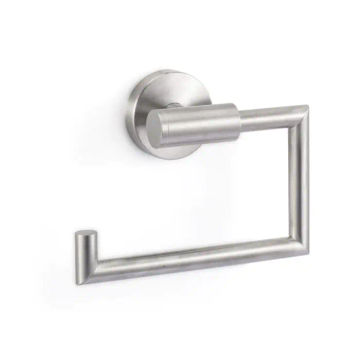 Woody Toilet Roll Holder, Stainless Steel