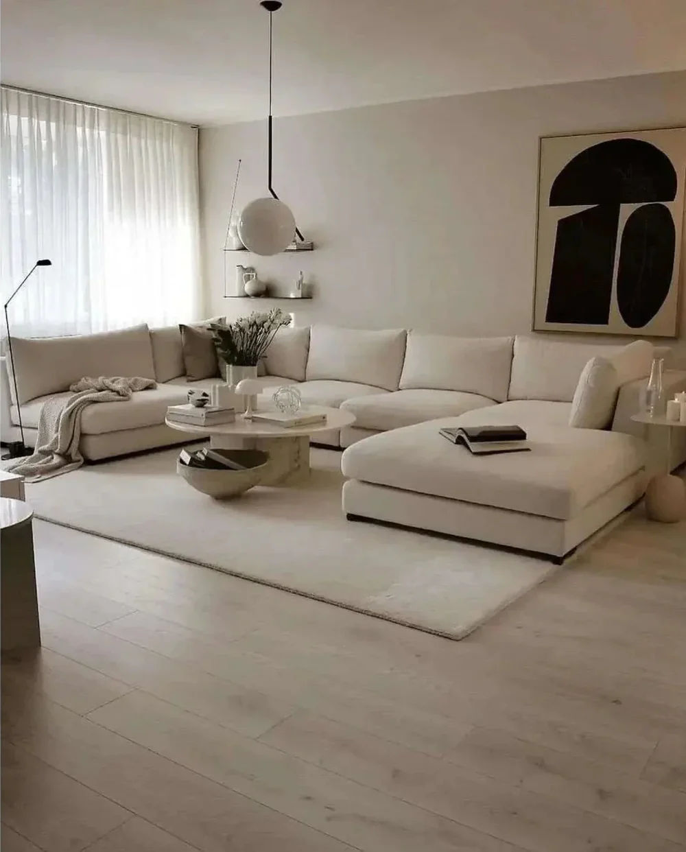 Kara U-Shape Sofa with 3 Free Cushions