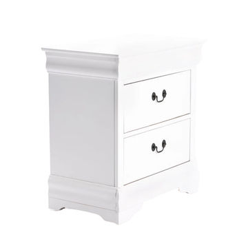 Vividitto - Tshimo 2 Drawer Pedestal - White