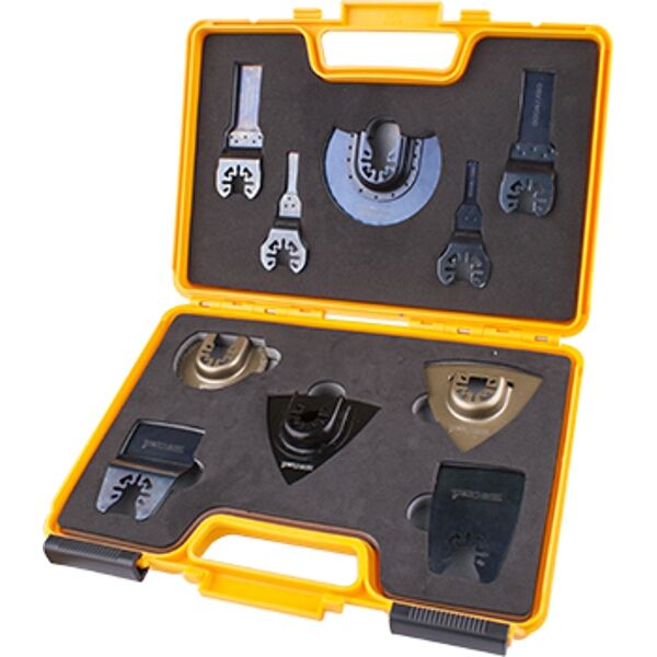 Quick Change Oscilating All Round Purpose Accessory Set 10Pc
