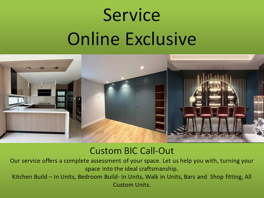 Consultation for Custom Built in Units by GreenLine Interiors Pty Ltd