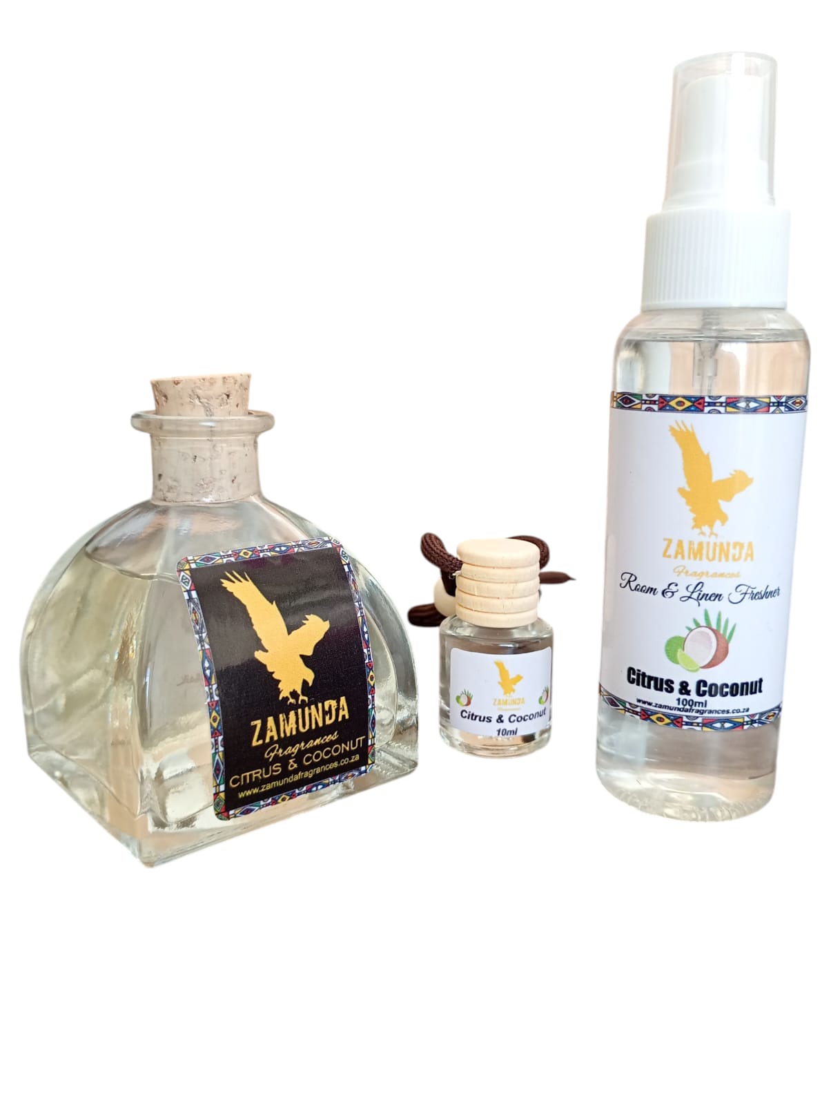 Citrus & Coconut Diffuser Set
