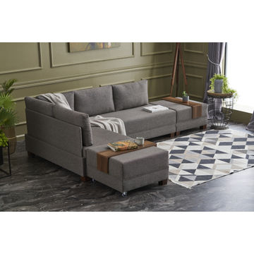Fly Corner Sofa Bed Left - Anthracite