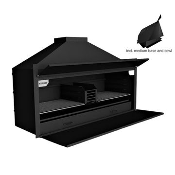 Avalon Contactors Build in Braai Super Deluxe 1500 incl. medium base and cowl