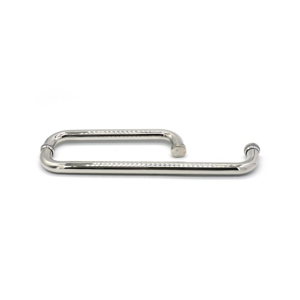 ROCKER DOOR HANDLE I-SHAPE 425X275X25MM - CHR SHINEY