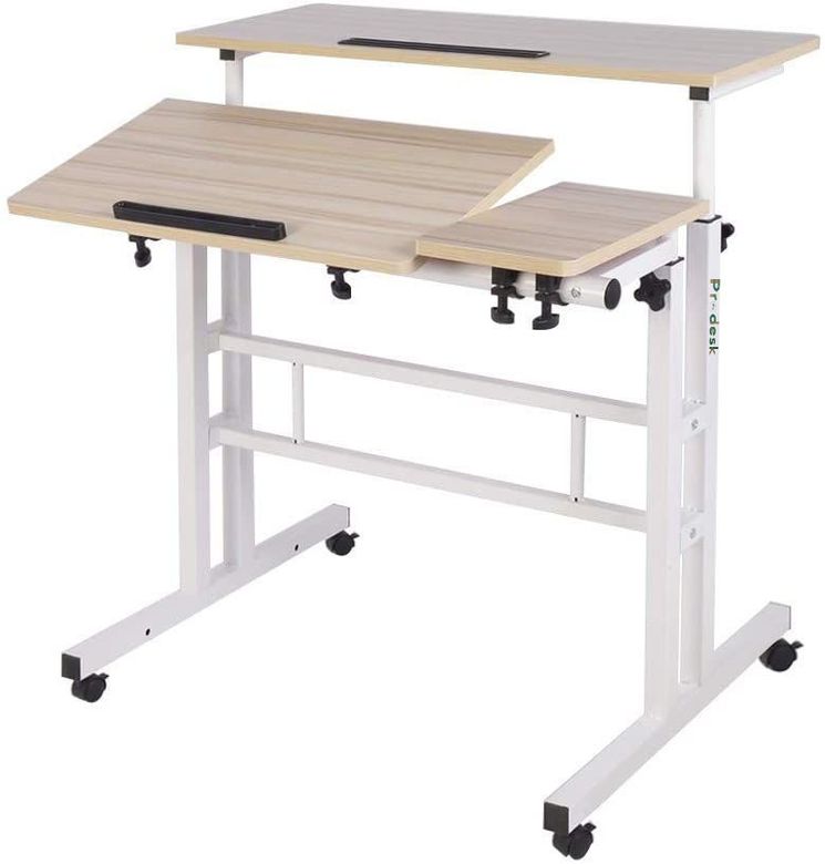 High quality mobile adjustable wheels laptop computer desk car