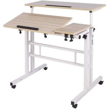 High quality mobile adjustable wheels laptop computer desk car