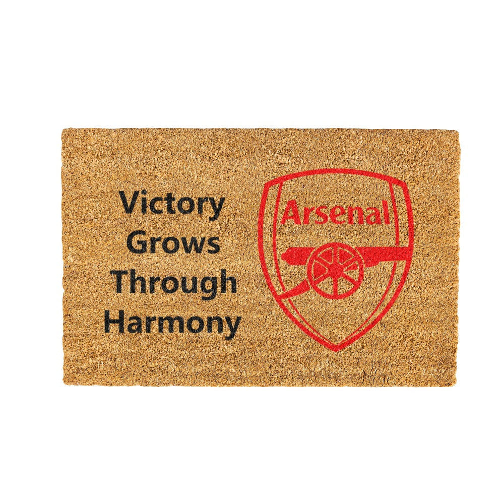 Arsenal Coir Doormat Design 700 x 400 mm