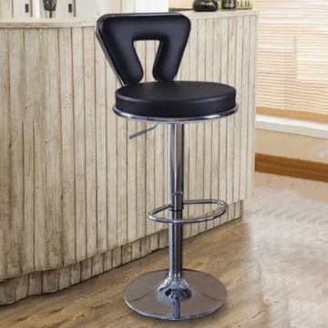 Lobelia Diamond Bar Stool Black