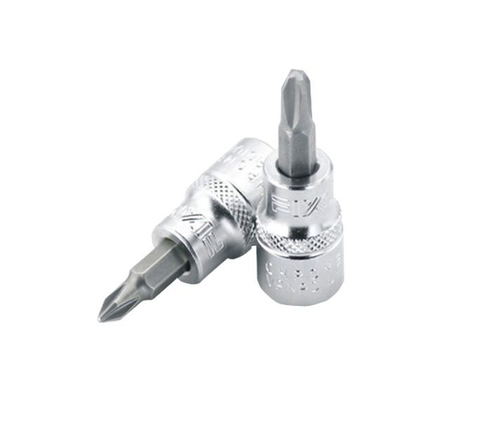 Fixman - 1/4" Dr.Bit Socket Ph2 Phillips Screwdriver Bit - 3 Pack
