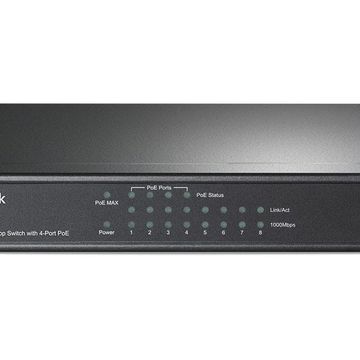 Tp-Link Tl-Sg1008P 8-Port Gigabit Desktop Switch With 4-Port Poe