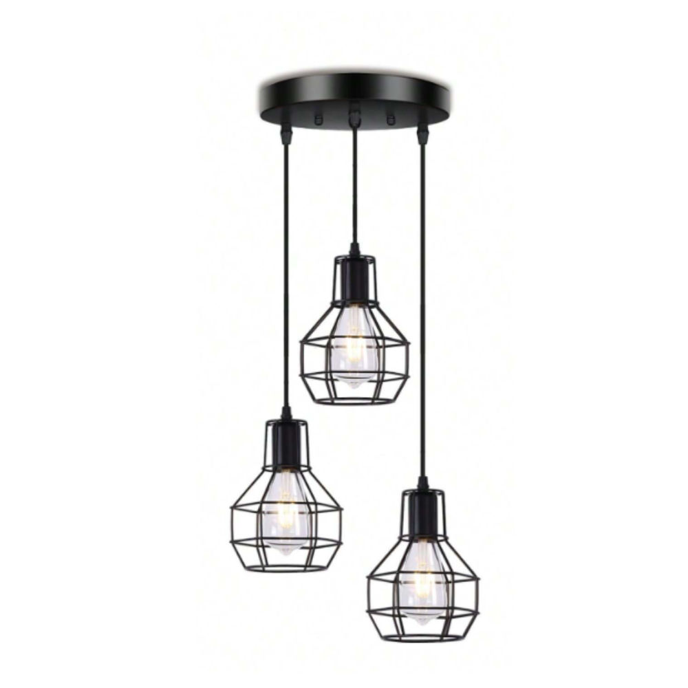 Dr Light Metal Pendant with Cage Pattern - Disc 3 Cov