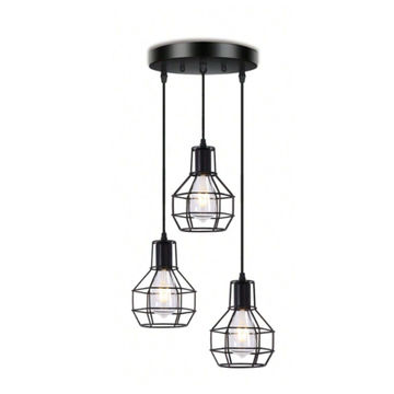 Dr Light Metal Pendant with Cage Pattern - Disc 3 Cov