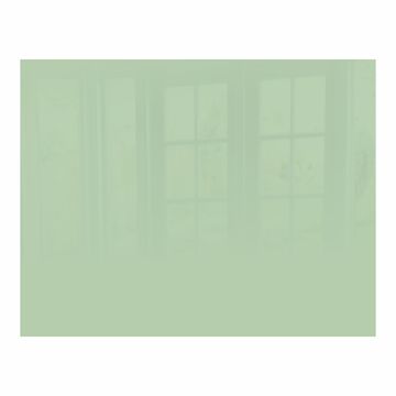 Decorative Glass Wall Tile (898 X 700 X 6mm) Pastel Green