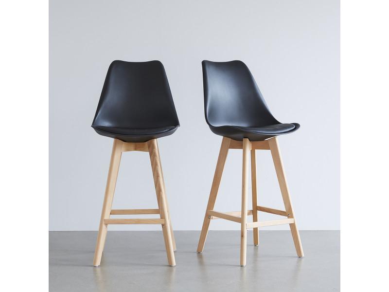 2(two) Bar stools Black