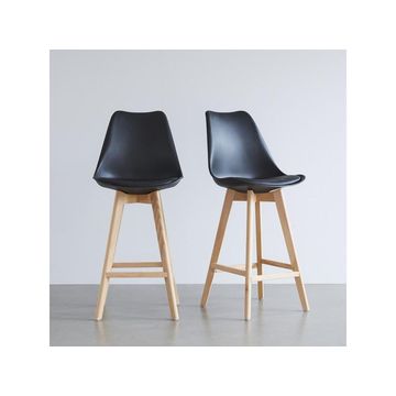 2(two) Bar stools Black