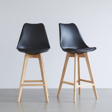 2(two) Bar stools Black