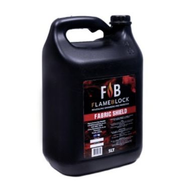 Fabric Shield - fire Retardant for Furniture and Fabrics - 5 Liters