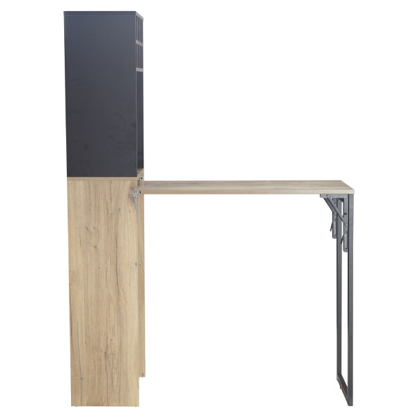 Zoe Space Saving Foldable Bar Unit Without Chairs