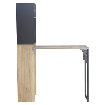 Zoe Space Saving Foldable Bar Unit Without Chairs
