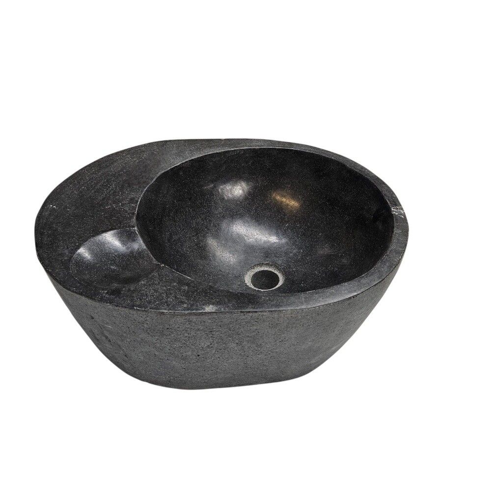 Home And Beyond Modern River Stone Basin Andesit