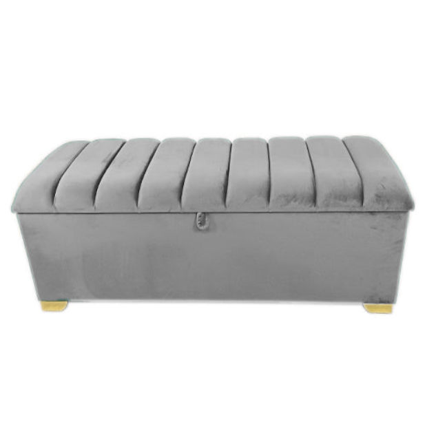 Spencer Storage Box Double/Large -Grey