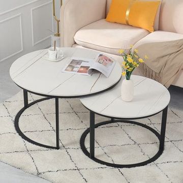 Prestige Home -Donna Nesting Coffee Table White