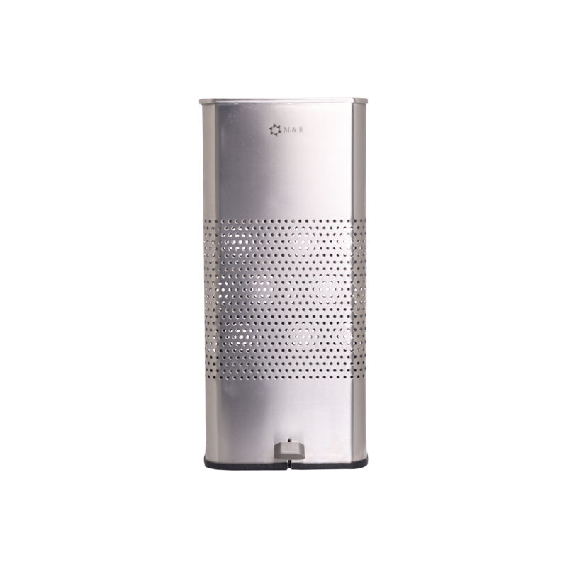 Stainless Steel Perforated Pedal Bin