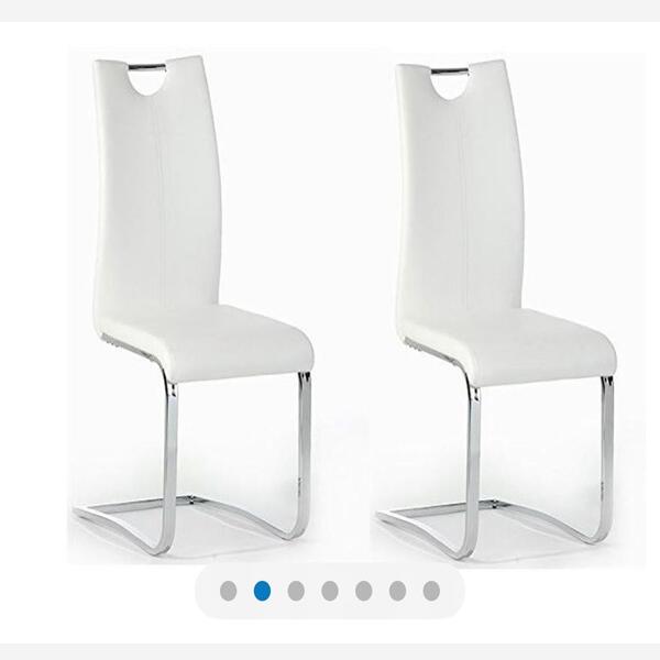Island faux Leather Chairs