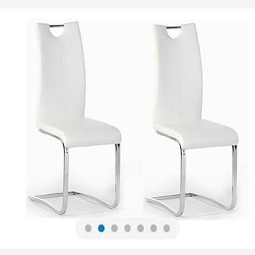 Island faux Leather Chairs