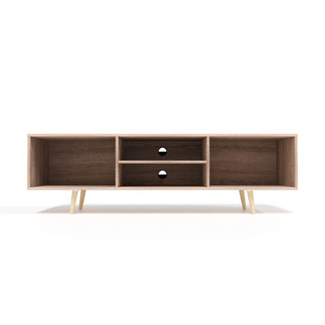 BAM! Budget TV Stand - Harvard Cherry