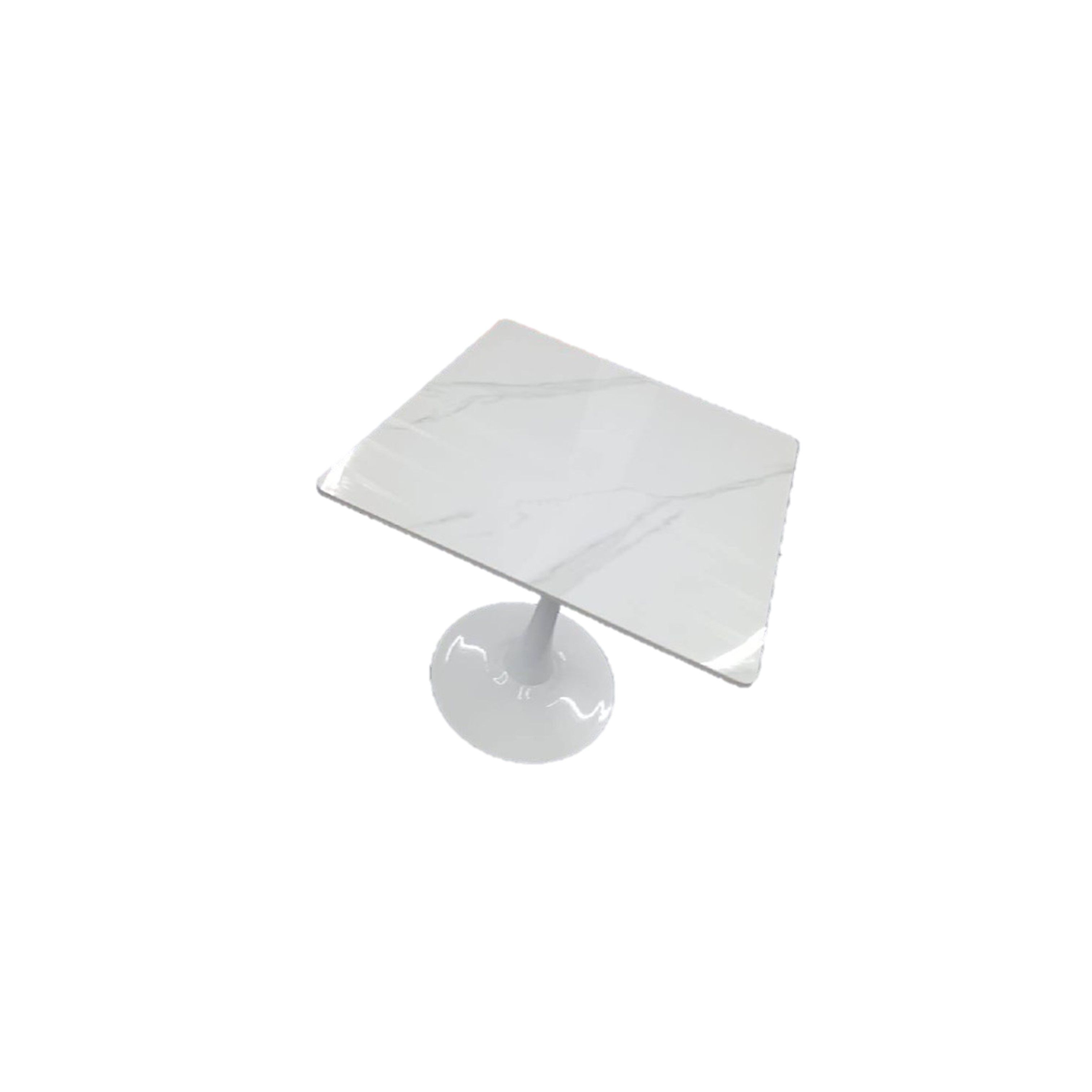 Square Marble Tulip Table