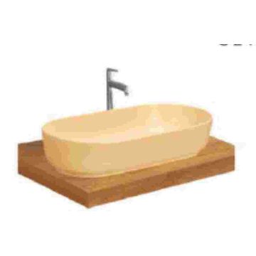 Counter top Ceramic Basin / table top Rossa - Beige Matt