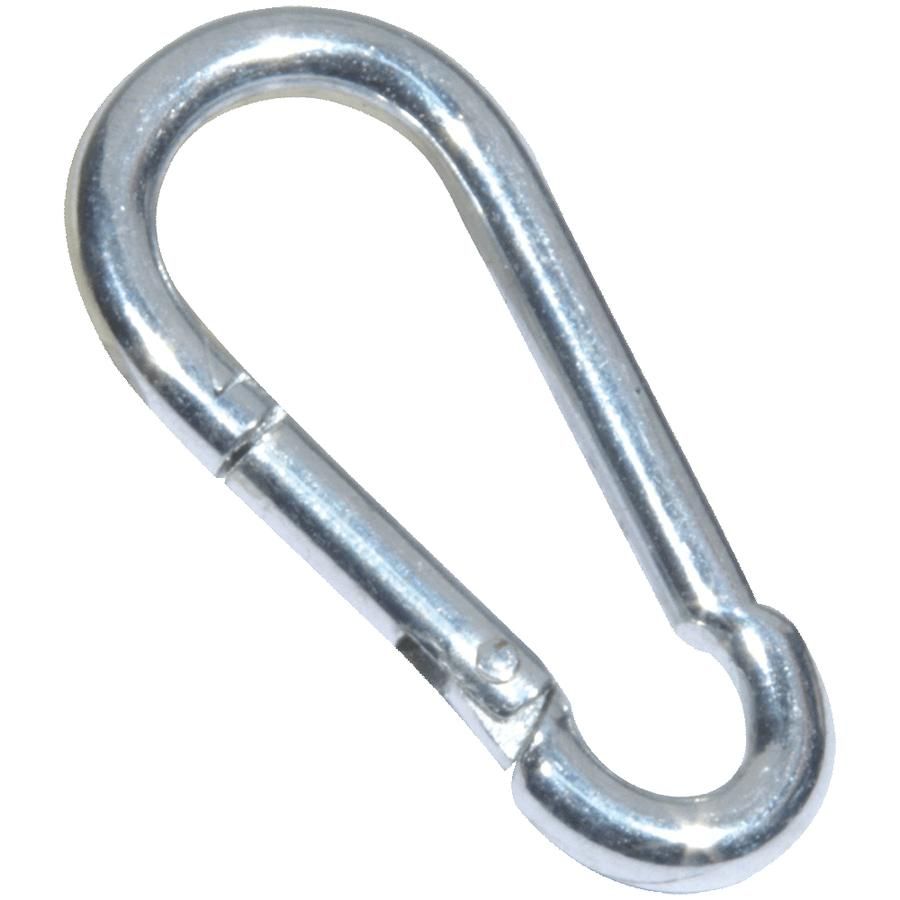 Snap Hook Zinc Plated 8X80Mm 10Piece- 3 Pack